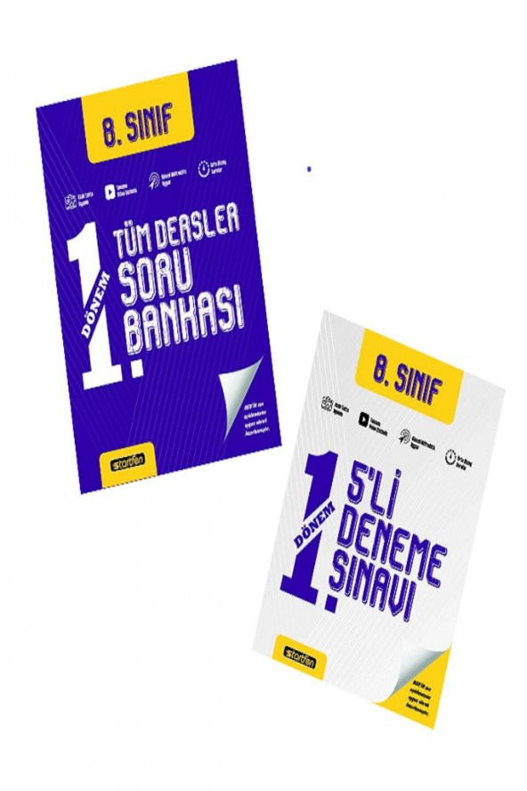 Tüm Dersler 1. Dönem 5li Genel Deneme Sınavı ürün görseli 1