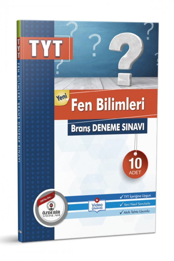 Özdebir Tyt Fen Bilimleri Branş Deneme Sınavı - Resim 2