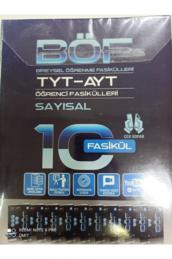 Tyt-ayt Sayısal Öğrenci Fasikülleri ürün görseli 1