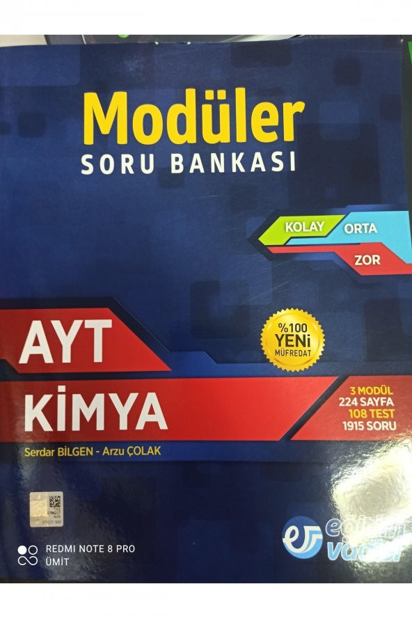 Tyt Kimya Soru Bankası ürün görseli 1