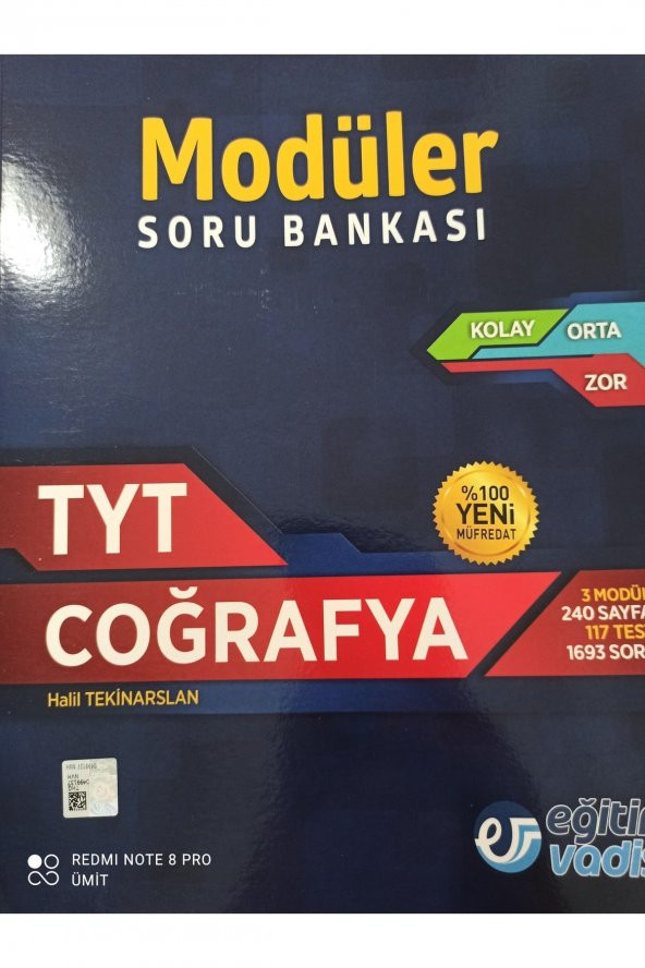 Tyt Coğrafya Soru Bankası ürün görseli 1