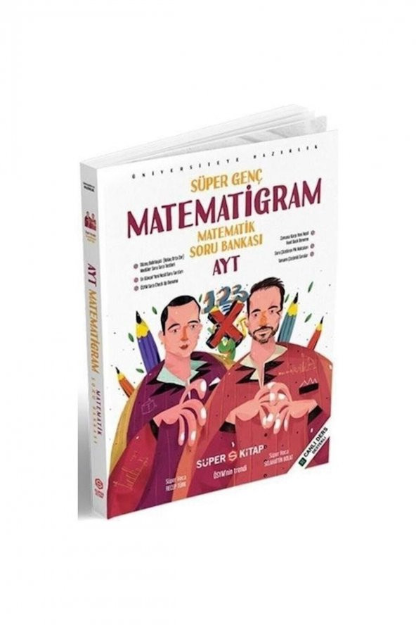 Ayt Matematik Süper Genç Matematigram Soru Bankası ürün görseli 1