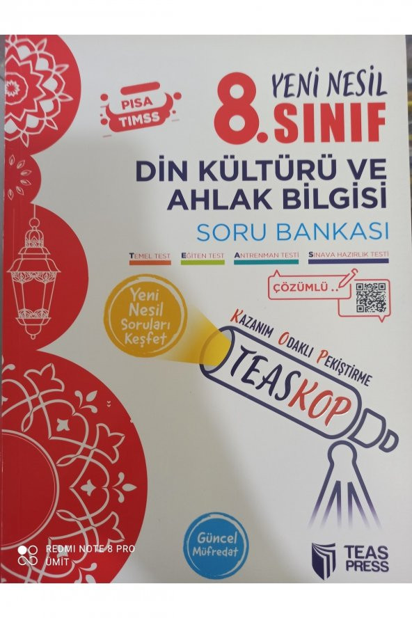 8.sınıf Din Kültürü Soru Bankası ürün görseli 1