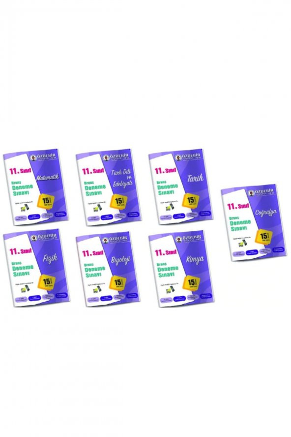 11.sınıf Branş Deneme Sınavı 7 Ders Bir Paket ürün görseli 1
