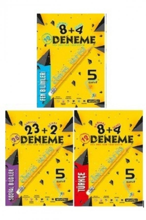 5.sınıf Sarmal Branş Denemesi Türkçe-fen Bilimleri-sosyal Bilgiler Startfen Yayınları ürün görseli 1