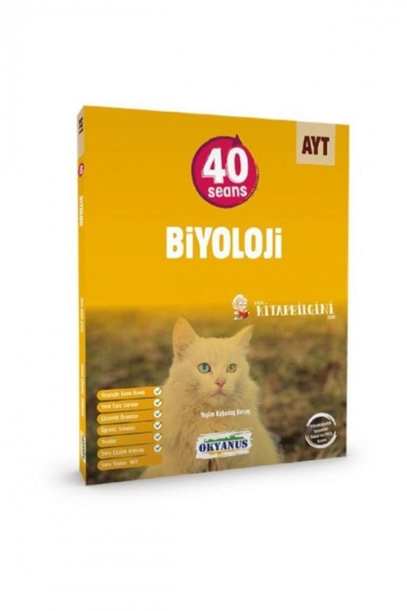 Okyanus Ayt 40 Seans Biyoloji Soru Bankası ürün görseli 1