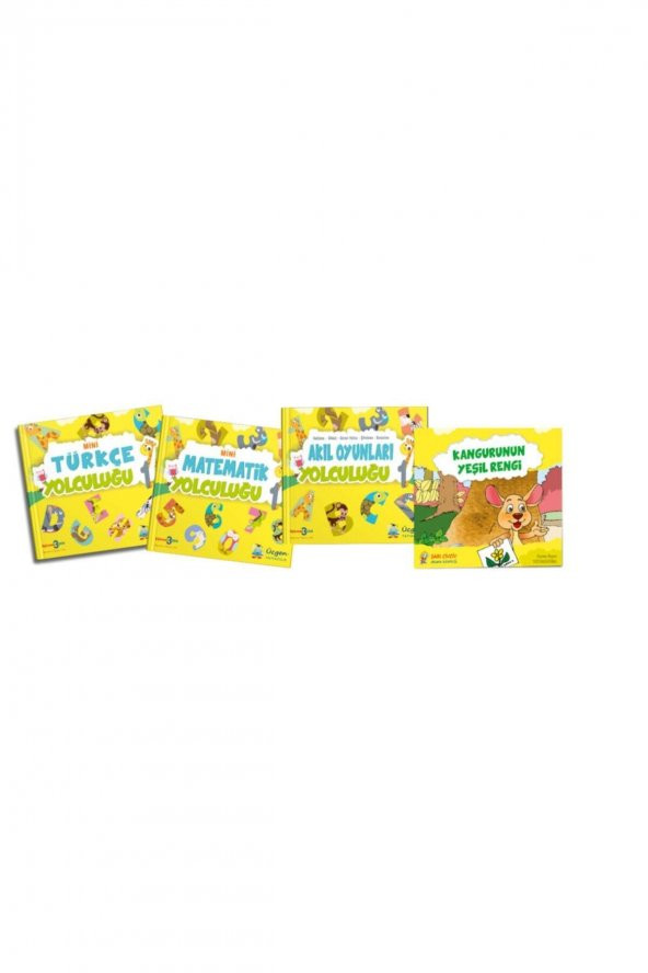 1. Sınıf Mini Ilkokul Yolculuğu 4 Kitap Küçük Boy ürün görseli 1