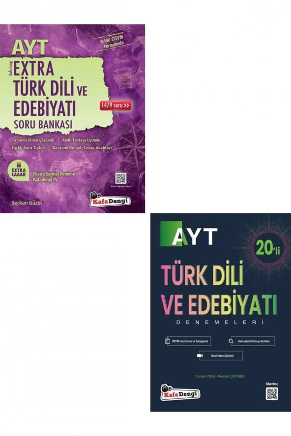 Ayt Türk Dili Ve Edebiyatı Extra Soru Bankası +ayt Türk Dili Ve Edebiyatı 20` Li Deneme ürün görseli 1
