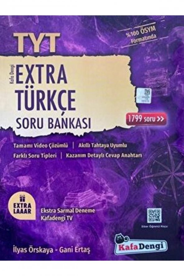 Tyt Türkçe Extra Soru Bankası Yayınları ürün görseli 1
