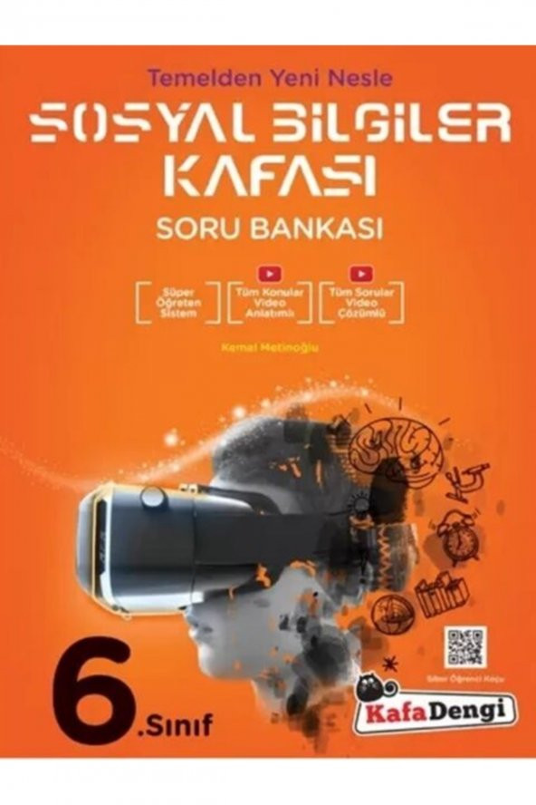 Yayınları 6. Sınıf Sosyal Bilgiler Kafası Tümü Video Çözümlü Soru Bankası ürün görseli 1