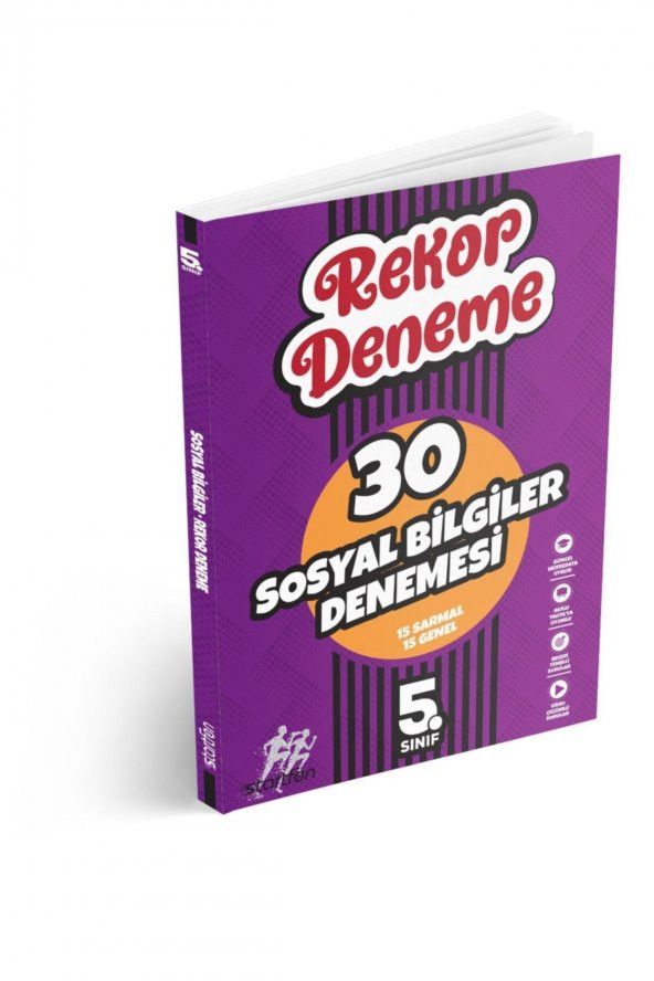 Starfen 5. Sınıf Sosyal Bilgiler Rekor Deneme ürün görseli 1