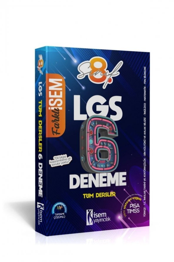 8. Sınıf Lgs Tüm Dersler 6 Deneme ürün görseli 1