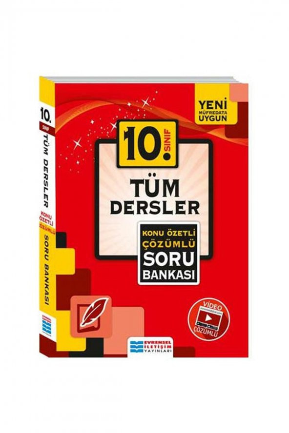 10. Sınıf Tüm Dersler Konu Özetli Çözümlü Soru Bankası ürün görseli 1