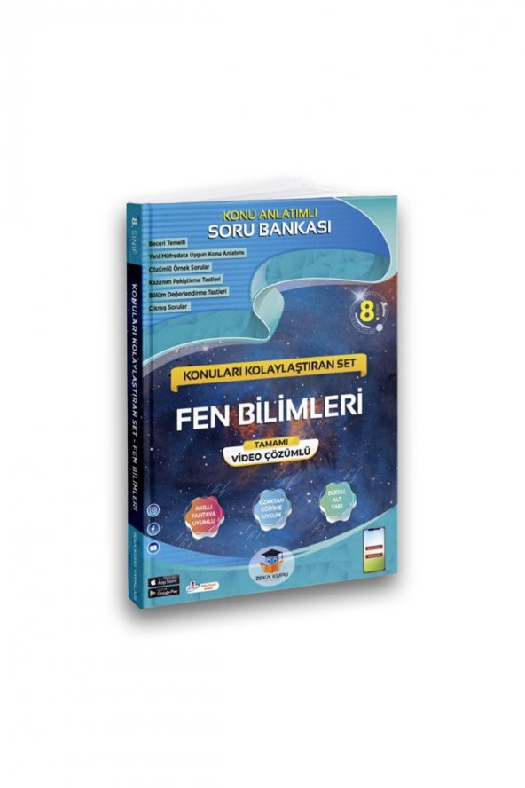 8. Sınıf Fen Bilimleri Konu Anlatımlı Soru Bankası ürün görseli 1