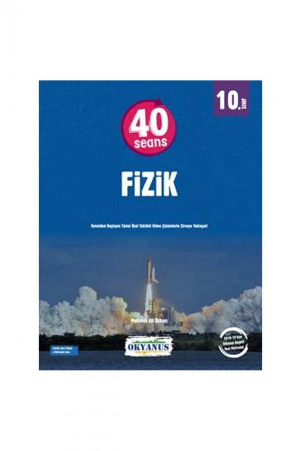 10.sınıf 40 Seansta Fizik 9789944647571 ürün görseli 1
