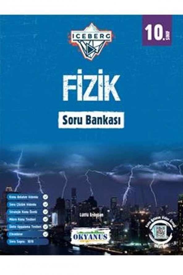 Okyanus 10.sınıf Iceberg Fizik Soru Bankası ürün görseli 1