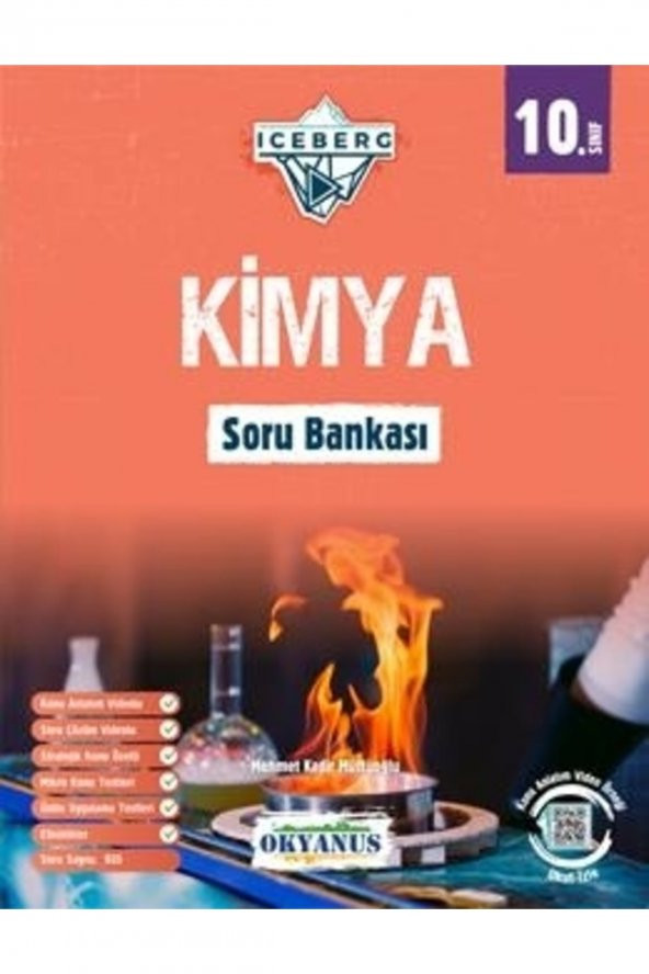 Okyanus 10. Sınıf Iceberg Kimya Soru Bankası 2021-2022 ürün görseli 1