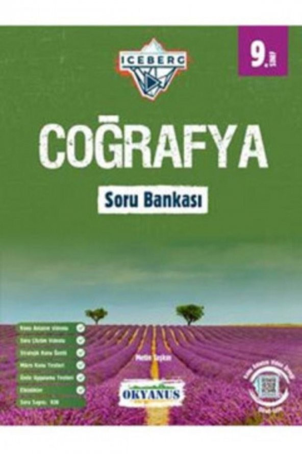 9. Sınıf Coğrafya Iceberg Soru Bankası 731177 ürün görseli 1