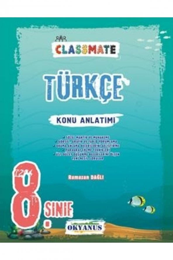 8. Sınıf Lgs Classmate Türkçe Konu Anlatımı ürün görseli 1