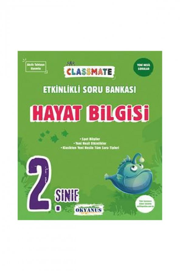 2. Sınıf Hayat Bilgisi Etkinlikli Soru Bankası ürün görseli 1