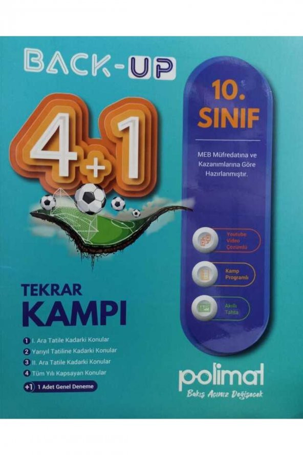 10. Sınıf Back-up 4 1 Kamp Kitabı ürün görseli 1