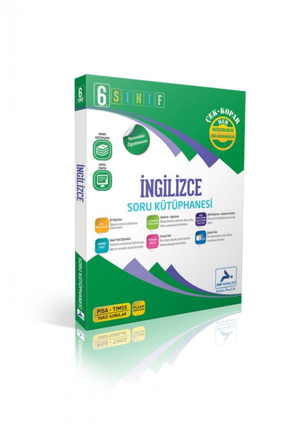 6. Sınıf Ingilizce Soru Kütüphanesi ürün görseli 1