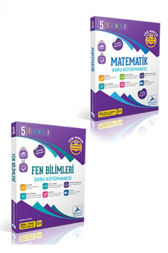 Paraf Yayınları 5. Sınıf Fen Bilimleri Ve Matematik Seti ürün görseli 1