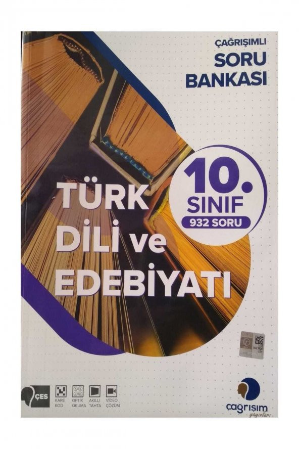 10.SINIF TÜRK DİLİ VE EDEBİYATI ÇAĞRIŞIMLI SORU BANKASI ürün görseli 1