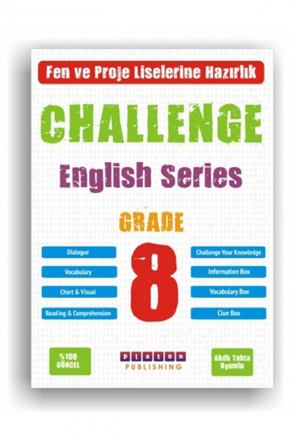 Platon 8. Sınıf Challenge English Series ürün görseli 1