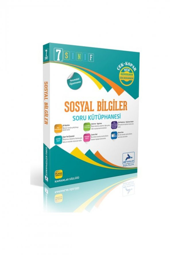 7. Sınıf Sosyal Bilgiler Soru Kütüphanesi Prf Paraf Yayınları ürün görseli 1