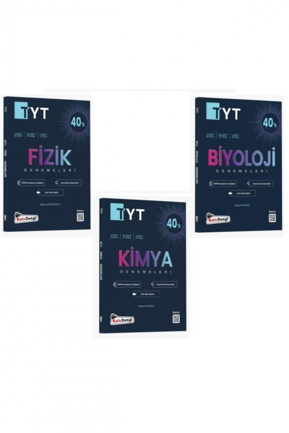 Tyt Fizik + Kimya + Biyoloji Branş Deneme Seti ürün görseli 1