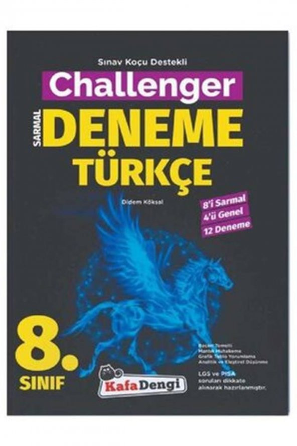 8. Sınıf Lgs Türkçe Challenger Deneme ürün görseli 1