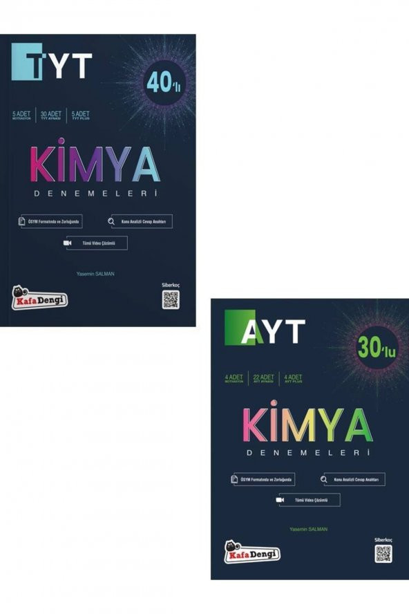 Tyt Kimya Branş Denemesi (40lı)+kimya Ayt Branş Denemesi ürün görseli 1