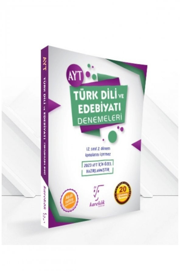 Karekök 2023 Ayt Türk Dili Ve Edebiyatı Testi Denemeleri ürün görseli 1