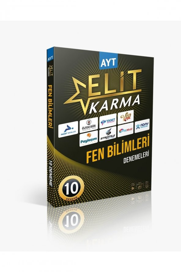 Elit Karma Yayınları Ayt Fen Bilimleri 10lu Deneme 2023 ürün görseli 1