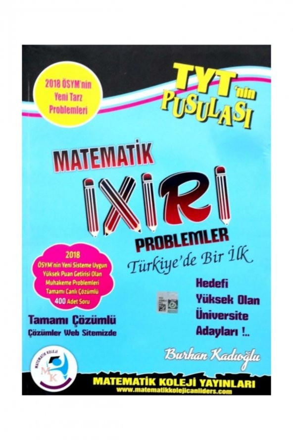 TYT’nin Pusulası Matematik İxiri Problemler ürün görseli 1