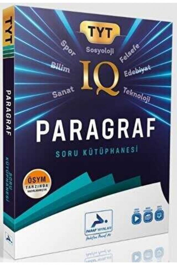 Tyt Paragraf Soru Kütüphanesi Iq - Paraf ürün görseli 1