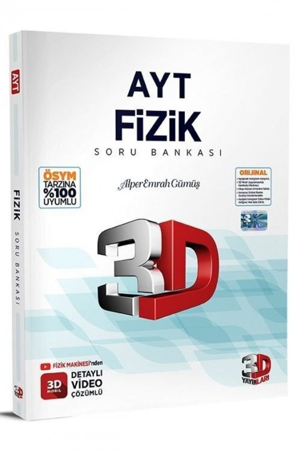 Ayt Fizik Soru Bankası 2024 ürün görseli 1