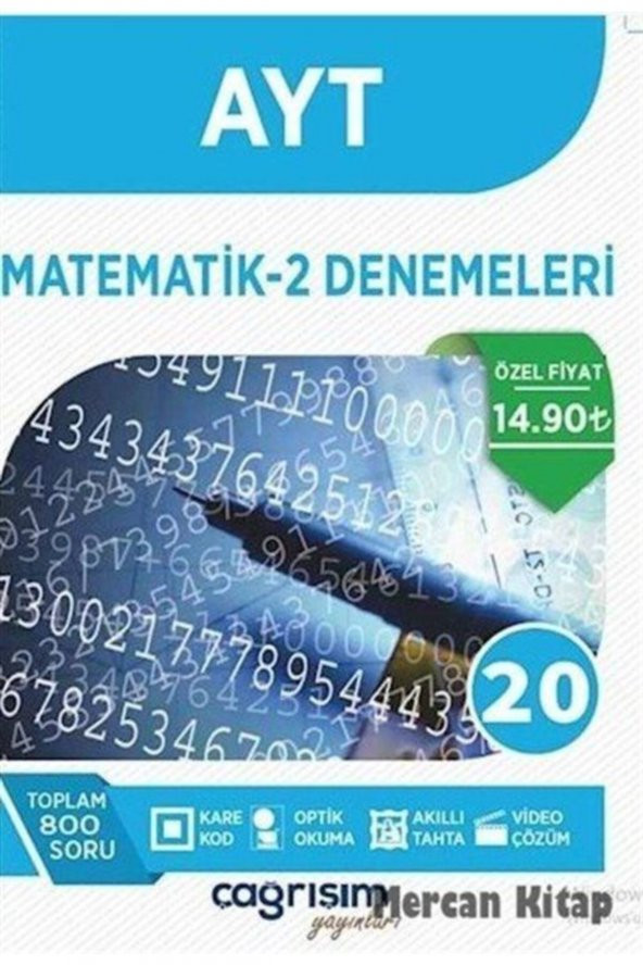 Ayt 20 Metematik 2 Branş Denemeler ürün görseli 1