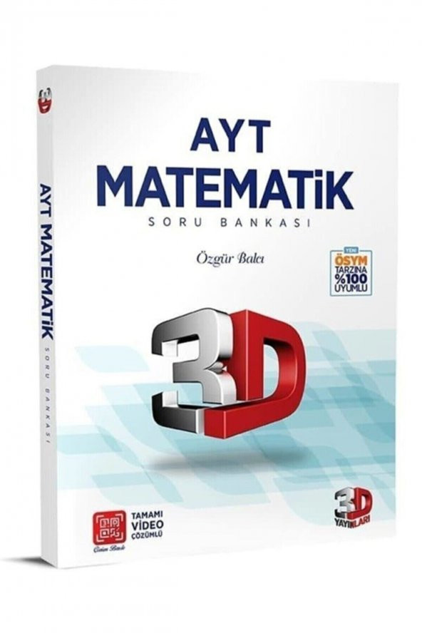 2024 Ayt Matematik Tamamı Video Çözümlü Soru Bankası Yayınl ürün görseli 1