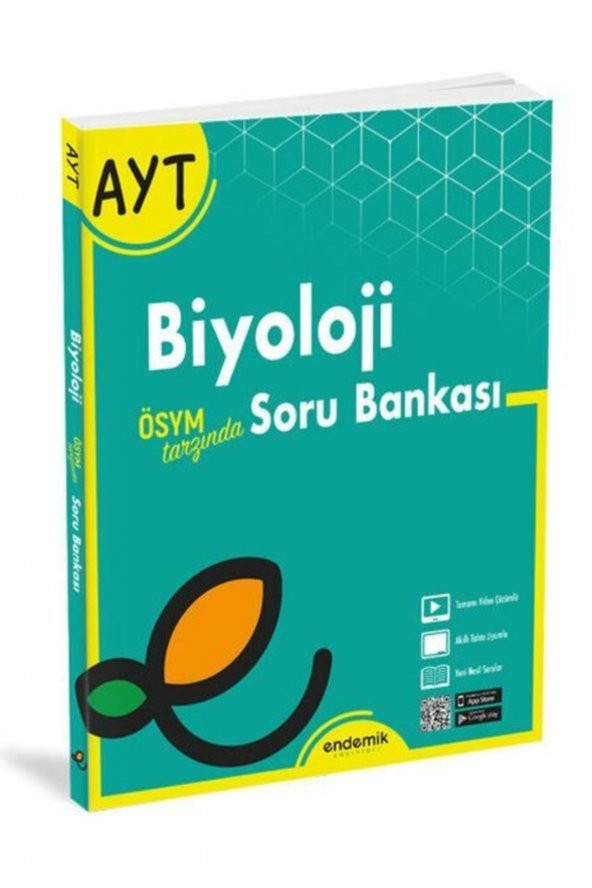 Endemik 2022 Ayt Biyoloji Soru Bankası ürün görseli 1