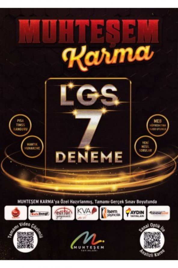 Muhteşem 2021 Muhteşem Karma Lgs 7 Li Deneme Seti ürün görseli 1