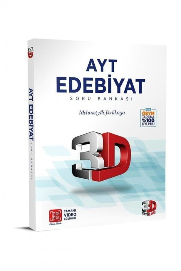 Çözüm Ayt Edebiyat 3d Soru Bankası ürün görseli 1
