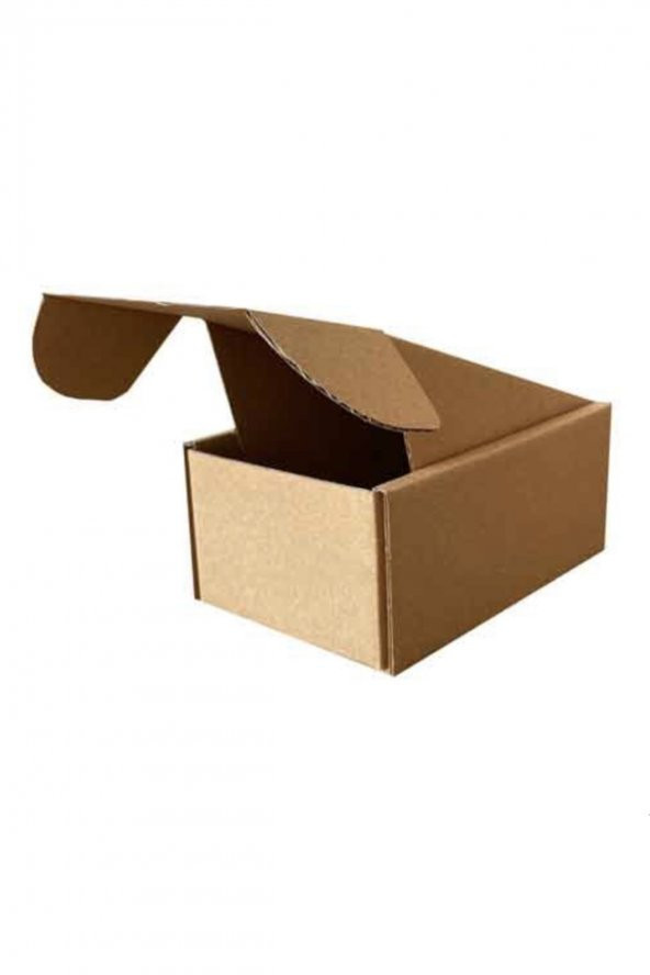 Kraft Kilitli Kargo Kutusu  Ebat 10x7x4,5 Cm (100 Adet) ürün görseli 1