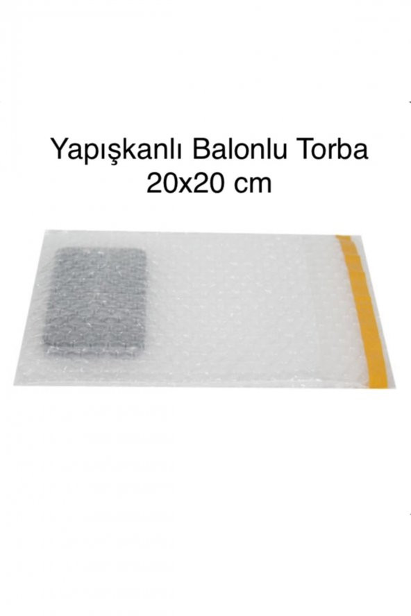 Yapışkanlı Balonlu Torba (20x20 Cm)-100 Adet ürün görseli 1