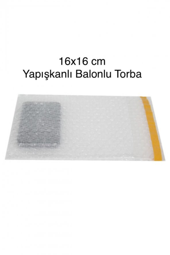 Yapışkanlı Balonlu Torba (16x16 Cm)-100 Adet ürün görseli 1