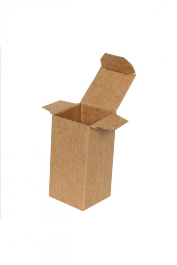 Kraft Kilitli Kargo Kutusu Ebat 4x4x8 Cm (100 ADET) ürün görseli 1