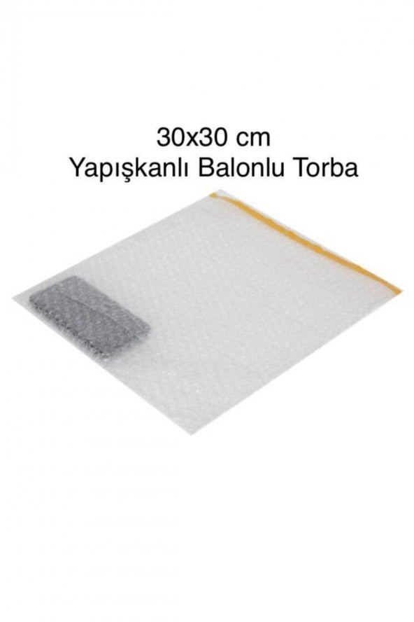 Yapışkanlı Balonlu Torba 30x30 Cm (1 SİPARİŞ=100 ADET) ürün görseli 1