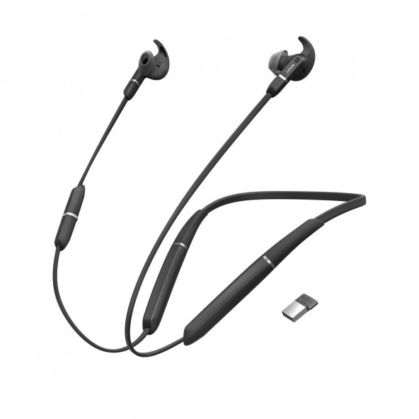 Jabra Evolve 65E Ms & Link Bluetooth 4.2 Kulak İçi Kulaklık ürün görseli 1