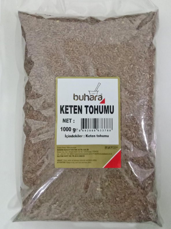 BUHARA KETEN TOHUMU TANE 1000 gr ürün görseli 1